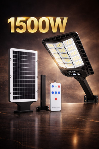 Lampione led solare 1500w - lampione,