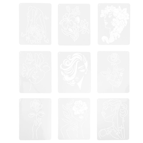Sheets stencil muro - muro, per