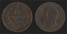 10 CENTESIMI 1863 PARIGI -