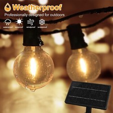 Catena Di Luci Luminose Per Esterno E Interno Solare - 15M Impermeabile