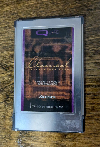 Alesis card 8mb qcard - alesis,