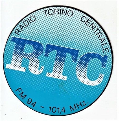 Adesivo radio torino - radio,