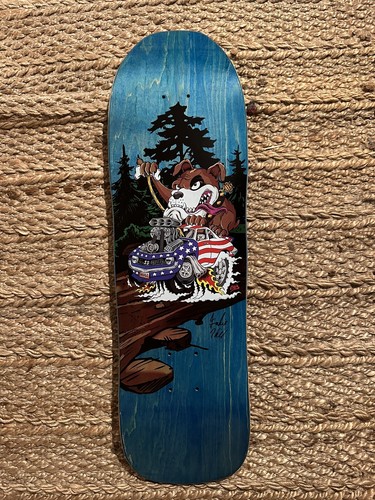 Frankie hill deck - hill, art