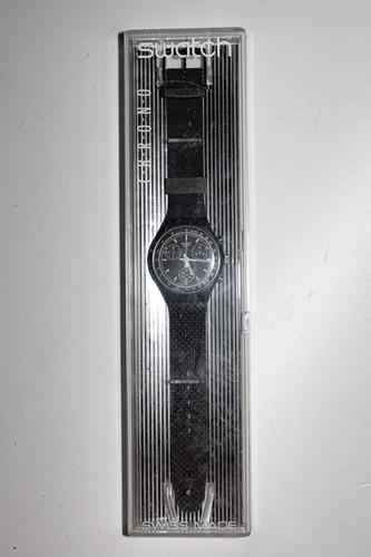 Swatch chrono black friday - black,