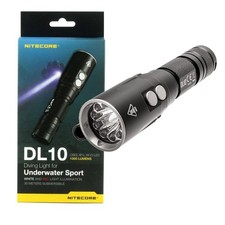 Nitecore DL10 1000 lumen luce