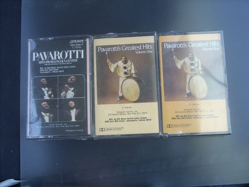 Pavarotti hits from lincoln - hits,