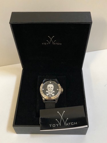 Orologio toywatch skull nero - toywatch,
