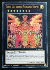 DRAGO SOLE IERATICO SOVRANO DI ELIOPOLI Ultra Rara in Italiano GFTP-IT052 YUGIOH