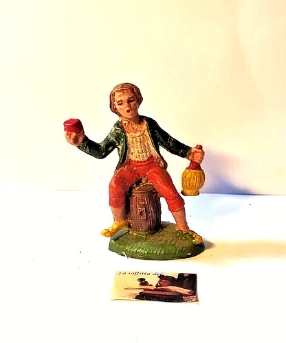 Pastore figurino per presepe - pastore,