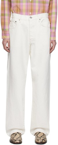 Jeans girasole uomo bianco - jeans,