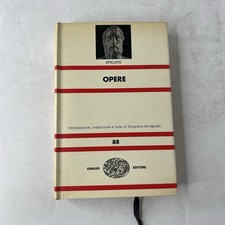 EPICURO OPERE intro trad e