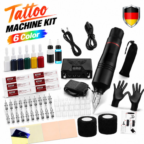 Set macchina per tatuaggi - set,