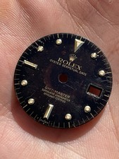 ROLEX GMT MASTER 16758 16753 NIPPLE DIAL BLACK/BROWN PLEXY WATCH FOR PROJECT