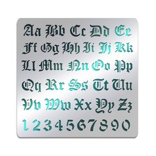 Benecreat stencil metallo - benecreat,