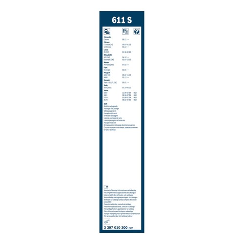 Wiper blades 600mm 530mm - 2, /