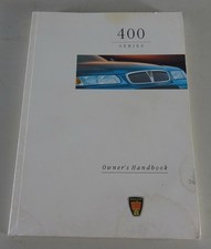 Manuale Istruzioni Rover 400