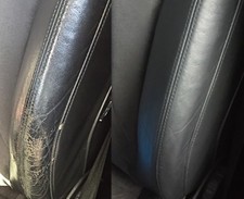 Kit Rigenera Tonico Colore Spallina Sedili in Pelle Nero Alfa Ritocco 147 GT 156