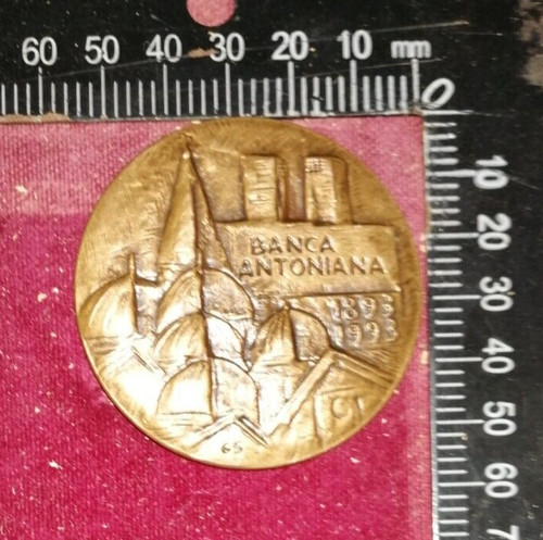 Crest coin centenario banca - coin,