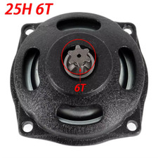 Campana con Pignone 6 Denti per Catena 25H Frizione Minimoto Minicross Miniquad