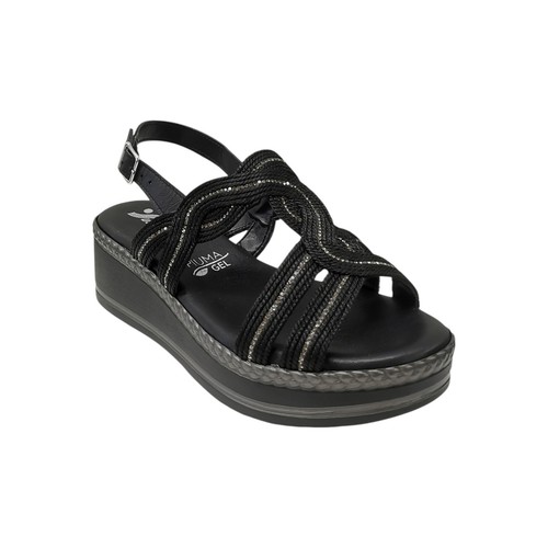 Susimoda sandalo donna - nero, in