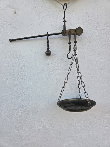Bilancia decorativa ottone - decorativa, in