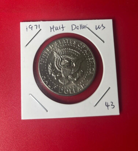 1971 kennedy mezzo dollaro - kennedy, ~