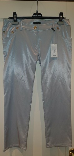 Pantalone grigio denny rose - pantalone,