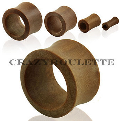 Flesh plug orecchio legno - orecchio,