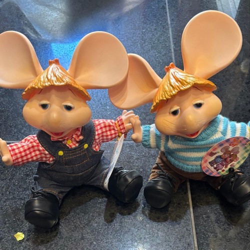 Topo gigio plush toy set - topo,