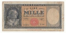 1000 LIRE ITALIA ORNATA DI