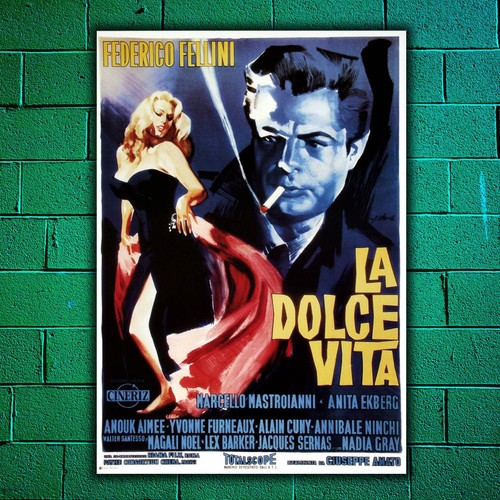 Film poster cinema - poster, dolce