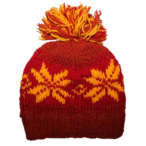 Cappello lana con pompon e - cappello,