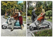 2 CARTOLINE PUBBLICITARIE