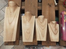 Set 4 Porta Collana Espositore