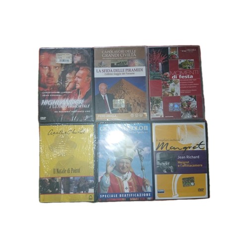 Lotto dvd nuovi mai - ,