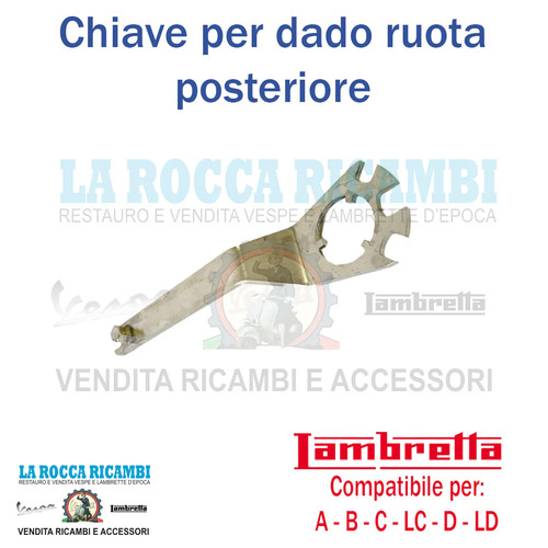 Chiave smontaggio dado - dado, ruota