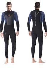 NATYFLY Muta Uomo Taglia M Neoprene Fullsuit / Grigio Surf Dive Windsurf Paddle