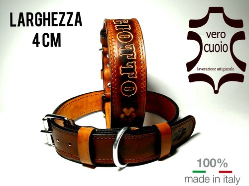 Collare per cani cuoio - cani,