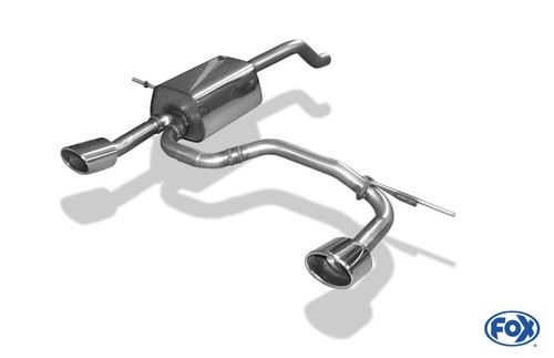 Silenziatore scarico sportivo
