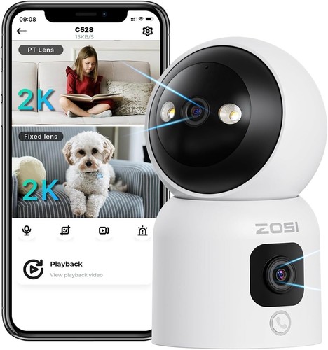 Zosi 3mp telecamera - zosi, wifi