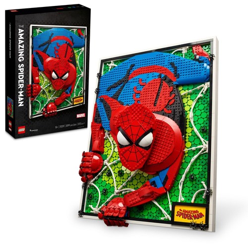Lego spiderman quadro 31209 - 3d,