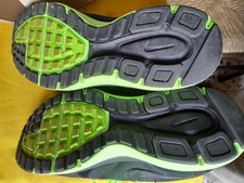 nike in tela air running nero verde 41