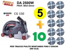 SCANALATORE RURMEC-AGP A 5 DISCHI CG 150 DA 2500W PROFONDIT'A' 150mm