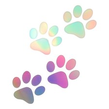 Multicolor dog leg - leg, reflective