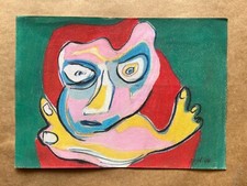 Disegno Karel Appel su carta