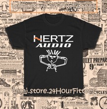 T-shirt uomo Hertz logo audio