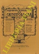 R.I.O. - AA. VV. Rivista Italiana di Ornitologia. 1987. Seconda Serie. (Coperti