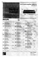 Service manual for philips - for, 22