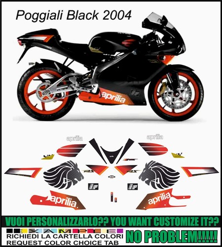 Adesivi 125 2004 - 125, replica