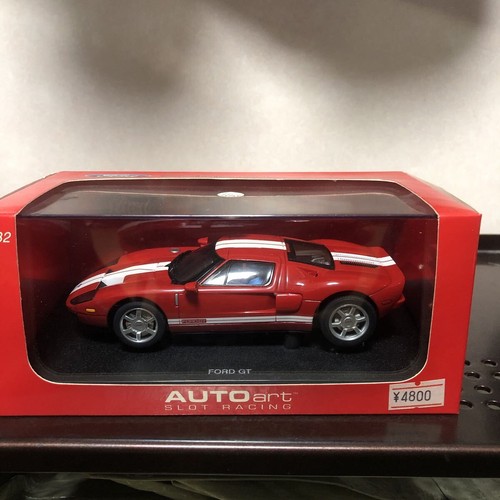 Autoart ford 2004 red - gt,